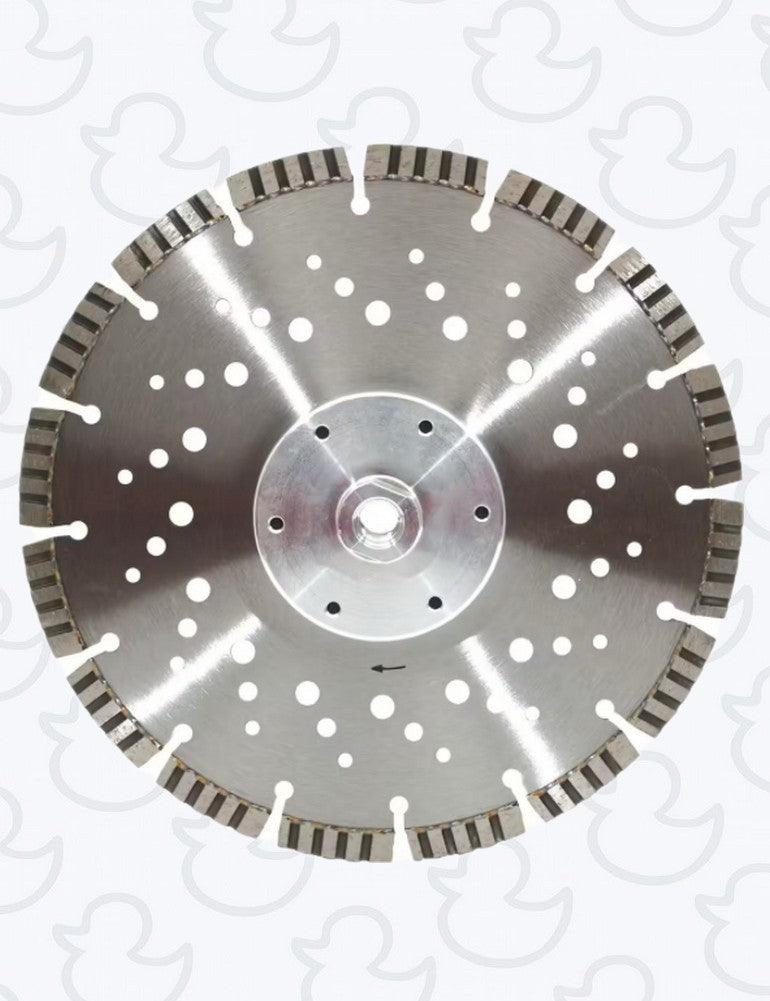 Disque à moyeu déporté (avec flasque) GRANIT BETON excellence GOLZ 125 mm M14