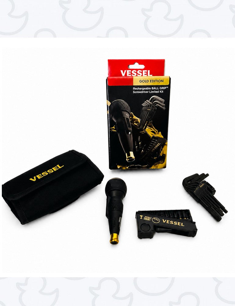 Coffret Tournevis électrique Série limité GOLD EDITION VESSEL (MADE IN JAPAN)