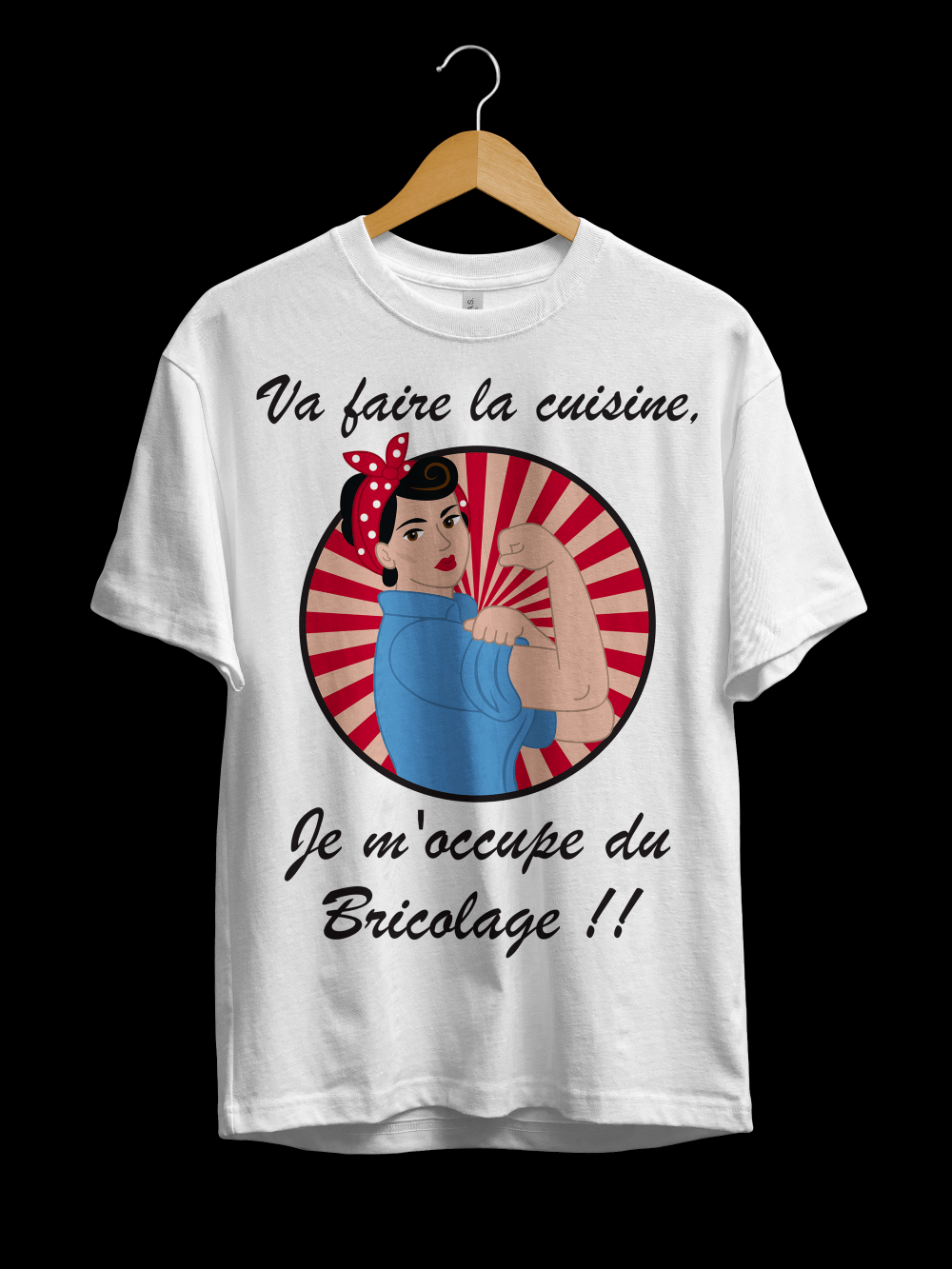 Va faire la cuisine, je m'occupe du Bricolage !!