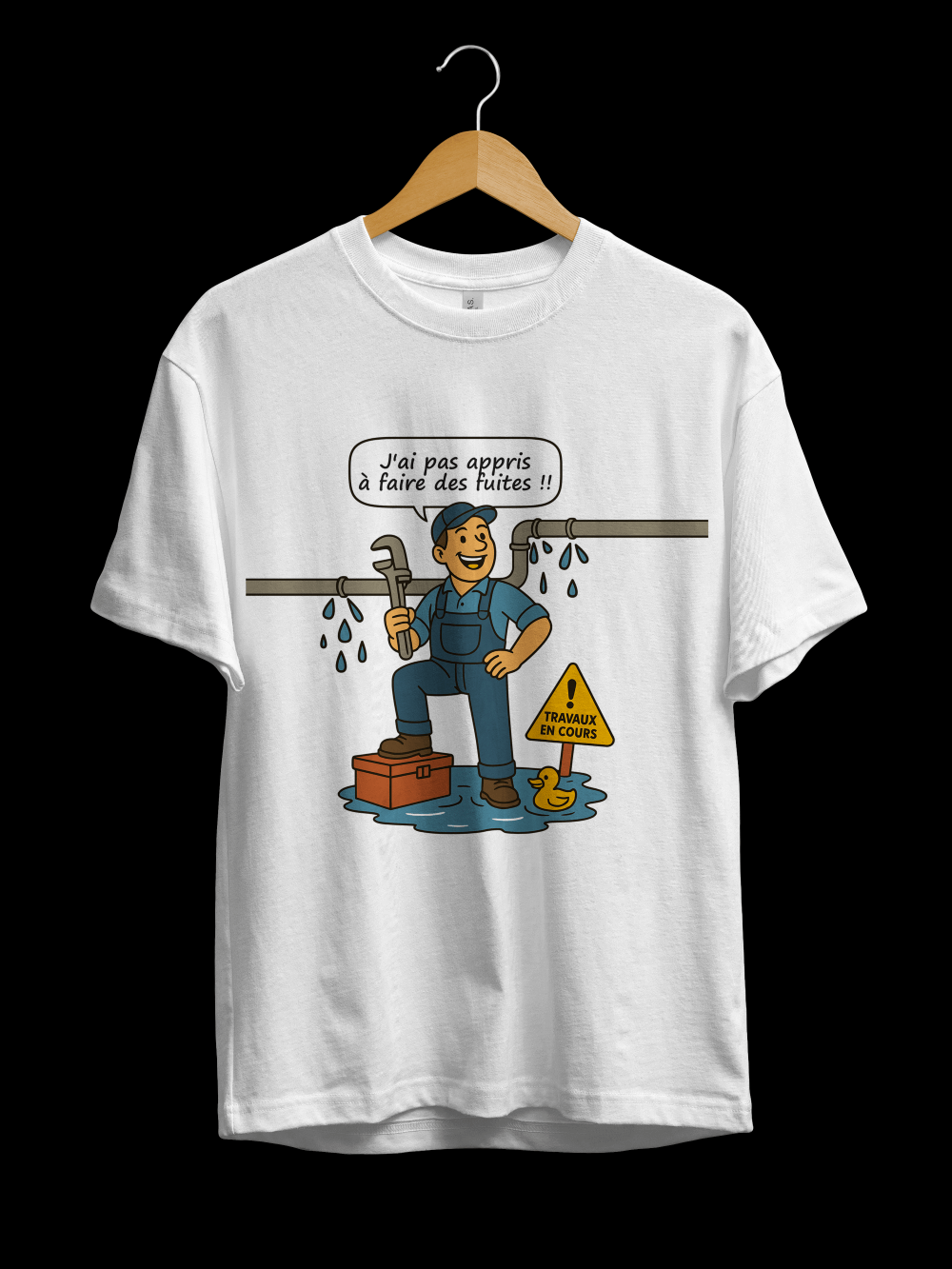 J'ai pas appris à faire des fuites !!