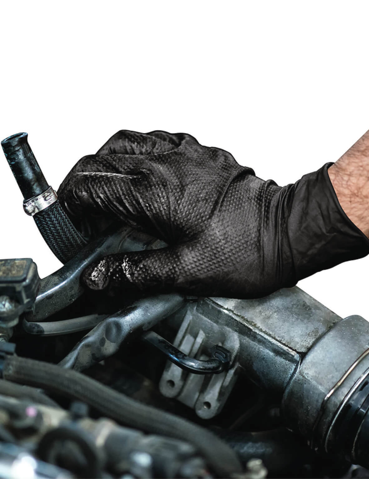 Gants NITRILE Ultra-résistants Noir