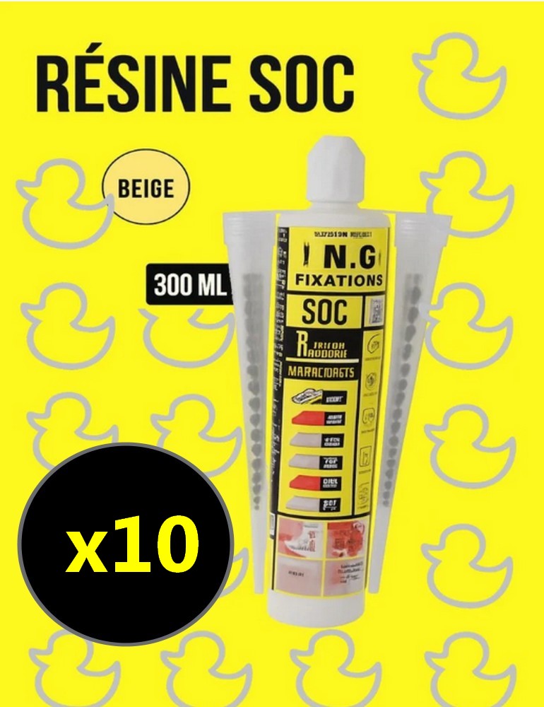 Scellement Chimique ING FIXATION + 2 mélangeurs