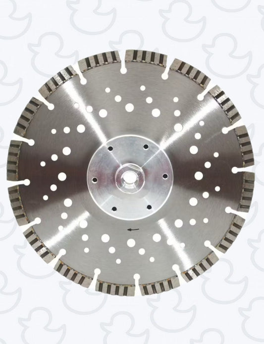 Disque à moyeu déporté (avec flasque) GRANIT BETON excellence GOLZ 125 mm M14