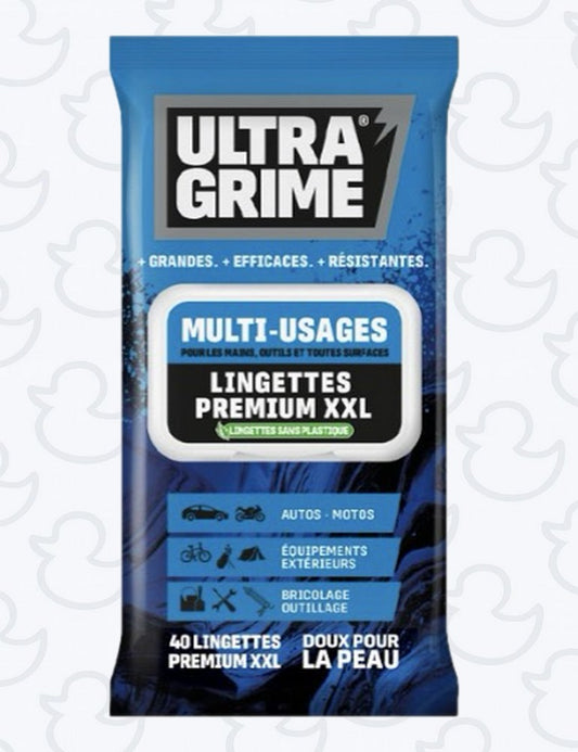 Lingettes ULTRAGRIME ( Petit conditionnement)