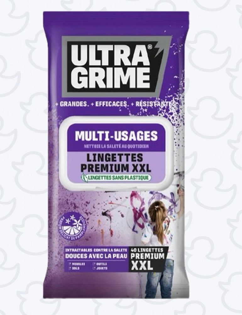 Lingettes ULTRAGRIME ( Petit conditionnement)