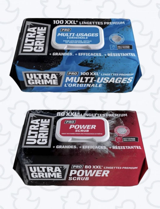 Lingettes ULTRAGRIME Format XXL