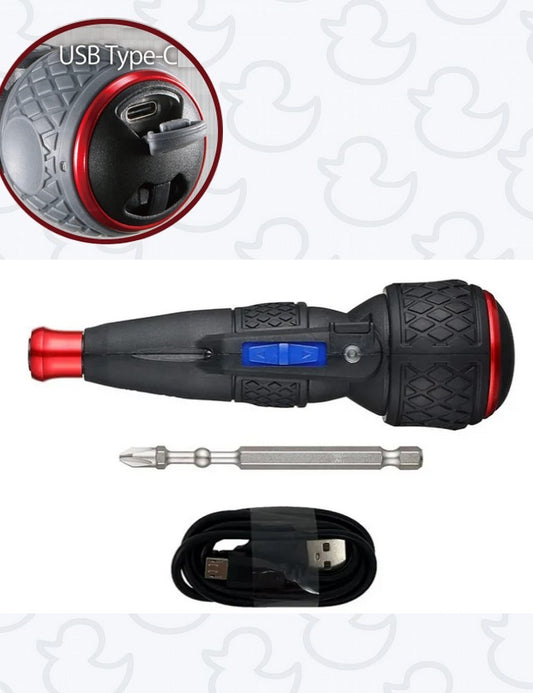 Tournevis électrique USB Mini/USB-C VESSEL (Made in JAPAN)